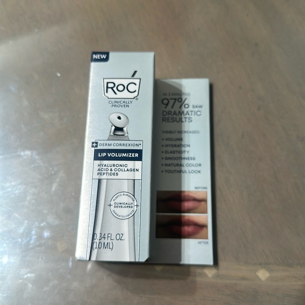 ROC lip volumizer hyaluronic acid + collagen peptides